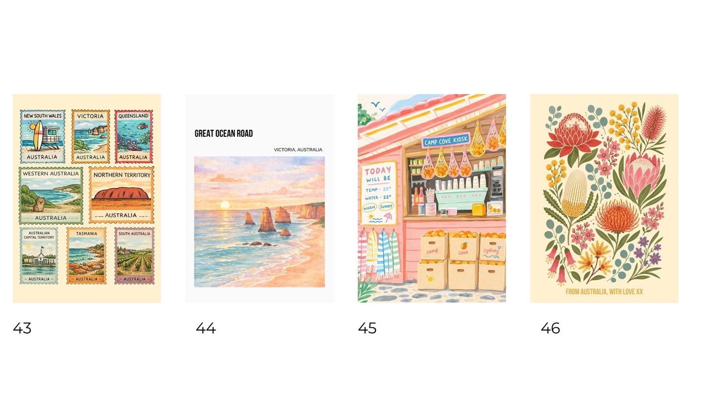 Build Your Own Postcard Pack – 10 Postcards