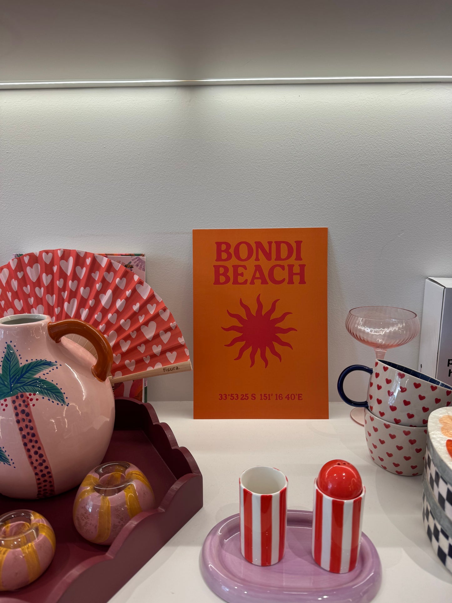 A4 Poster /Sunny Graphic Bondi