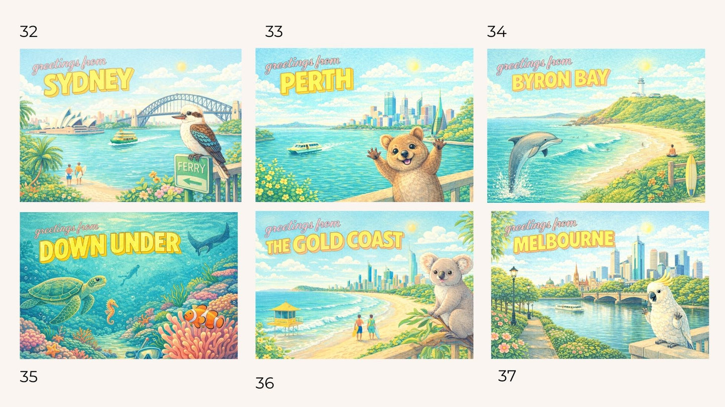 Build Your Own Postcard Pack – 10 Postcards
